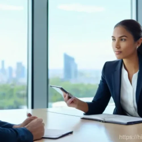 Home 28 무역업 실무에서의 협상 기술 - **Prompt:** A diverse group of three business professionals (one man, two women, of varied ethniciti...