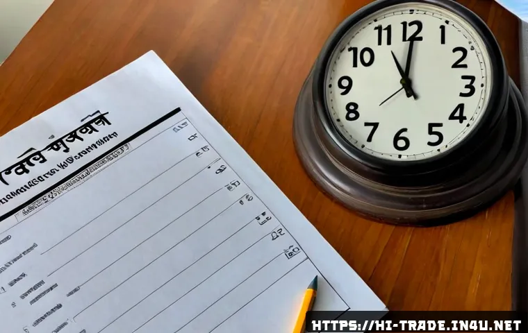 국제무역사 필기시험에서의 시간 관리 방법 - Photorealistic Indian exam candidate practicing time management for an international trade written e...